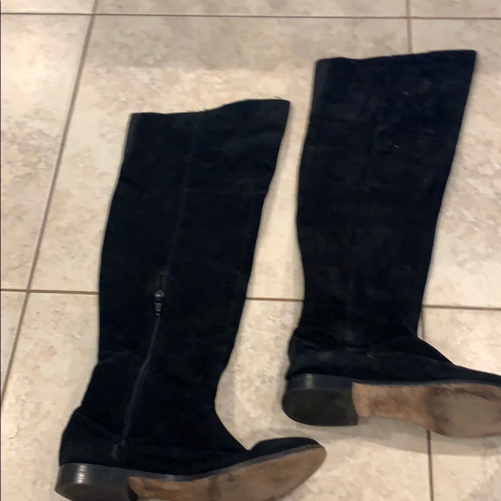 Cynthia Vincent Tate Suede over the knee boot - Picture 3 of 4